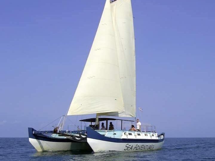 Sea adventure sailing