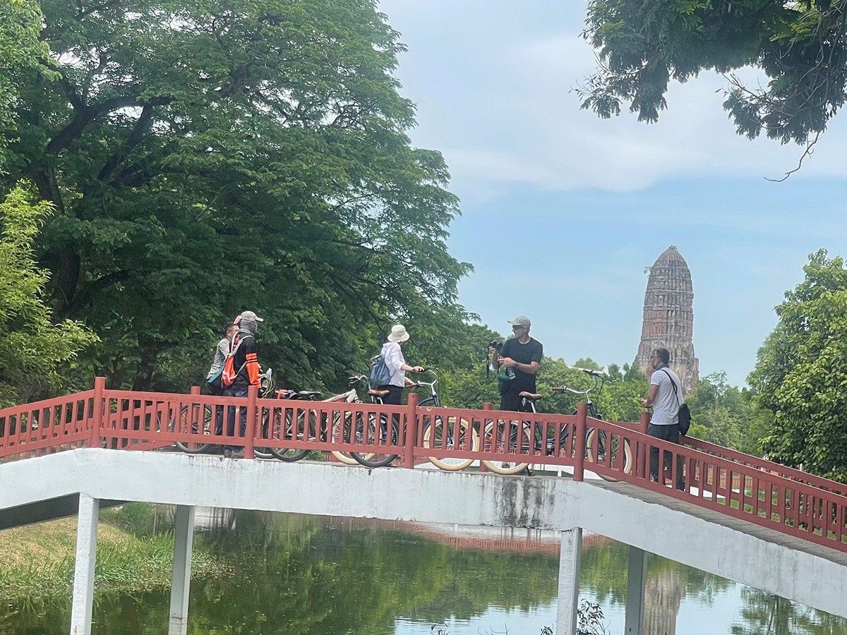 Fietstour “Kleuren van Ayutthaya”