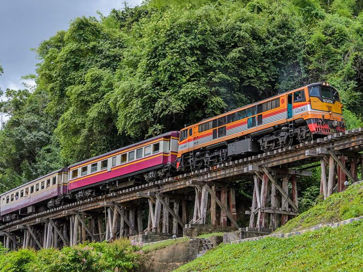 Death Railway & Bridge over the River Kwai