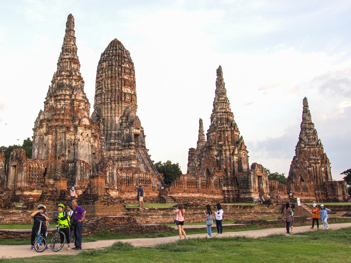 Ayutthaya Fietstocht & Cruise voor de Familie