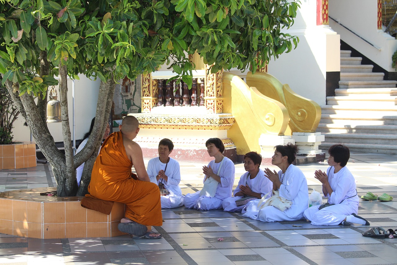 Ruins of old city Ayutthaya Thailand